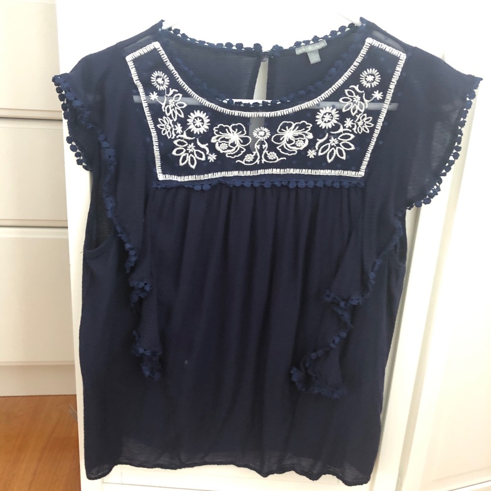 Blue blouse